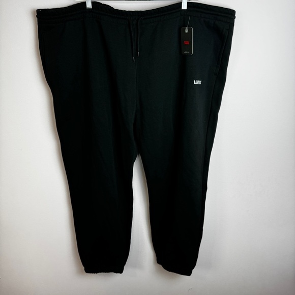 Levi's Other - Levi’s Men’s size 5XL Sweatpants black cotton pockets drawstring joggers NEW